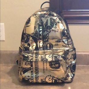 JoyRich Currency Print Backpack